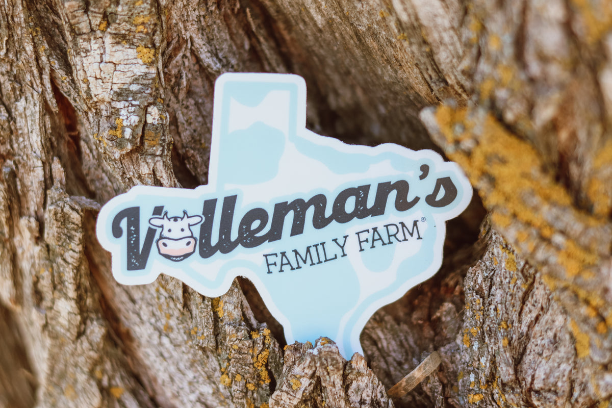 Cow Print Sticker - 3 x 2.5"
