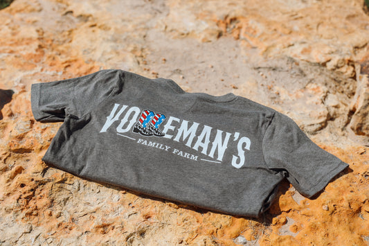 Trevor's Cowboy Boot T-Shirt - Grey