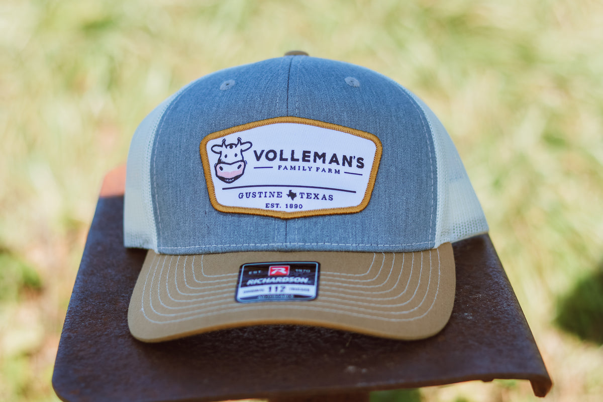 Patch Hat - Grey/Gold