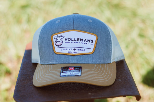Patch Hat - Grey/Gold