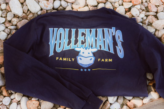 Long Sleeve with Logo - Navy
