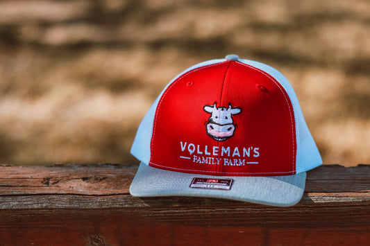Hat - Red & White